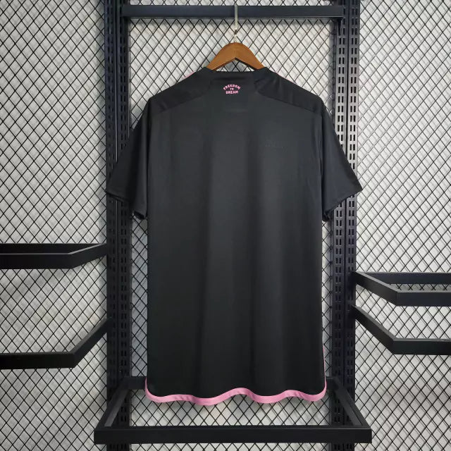 Camisa Inter Miami II 23/24 - Versão Torcedor Preto Rosa