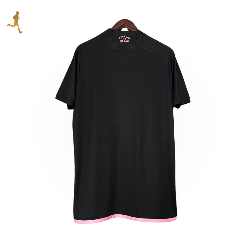 Camisa Inter Miami II 24/2025 Adidas Versão Torcedor Preto Rosa - Messi