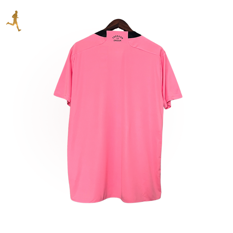 Camisa Inter Miami I 24/2025 Adidas Versão Torcedor Rosa Preto - Messi