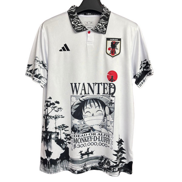 Camisa Japão Edição One Piece Luffy 24/25 - Branca