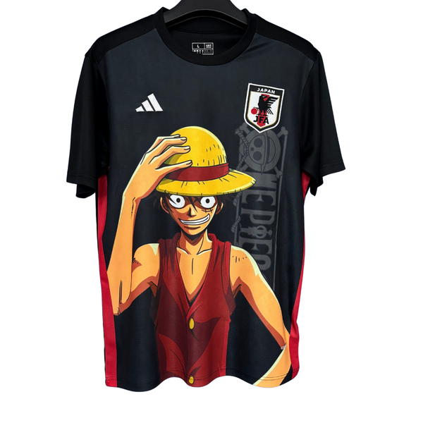 Camisa Japão Edição Luffy One Piece 2025 - Preto