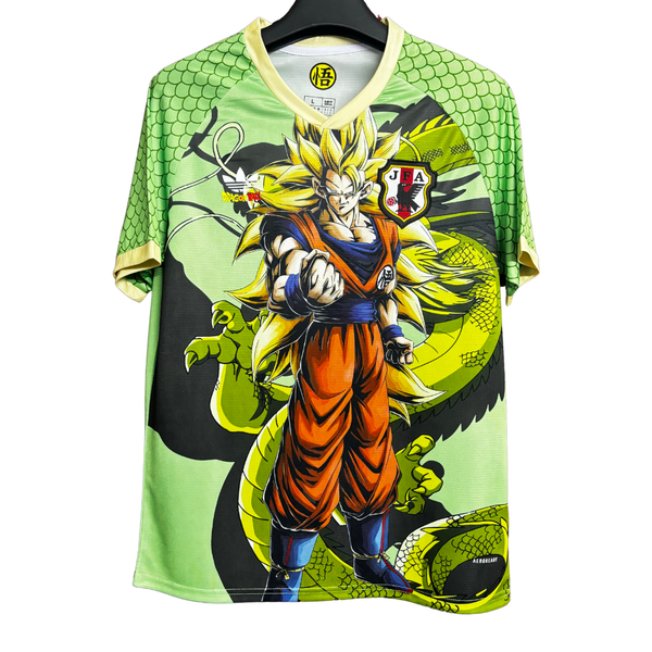 Camisa Japão Especial Goku Sayajin Dragon Ball 24/25 Adidas - Versão Torcedor Verde
