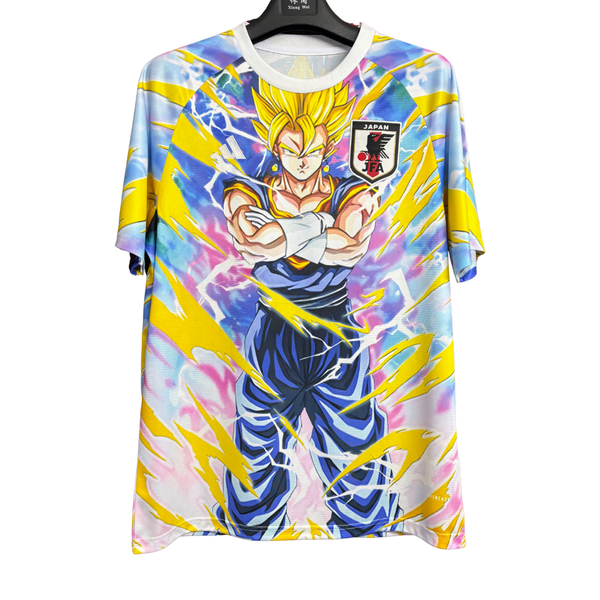 Camisa Seleção Japonesa Edição Goku Sayajin Dragon Ball 24/25 Adidas - Versão Torcedor
