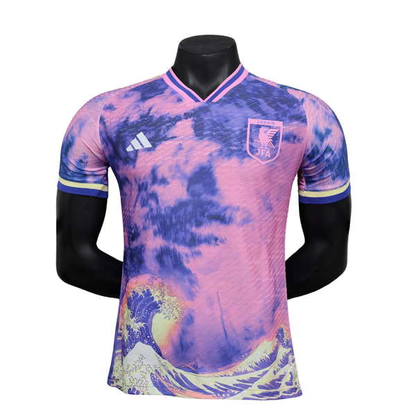 Camisa do Japão Edição Especial Céu Azul Rosa 2025 - Versão Jogador