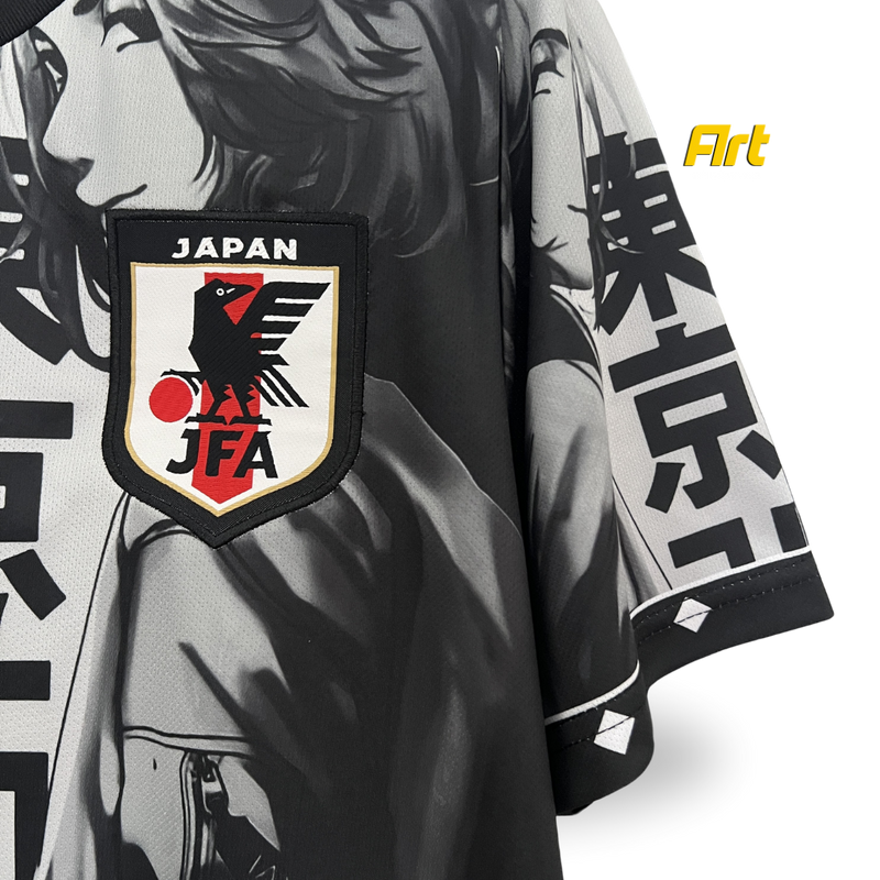 Camisa Japão Ed. Especial Animes 24/25 - Torcedor Masculina Cinza