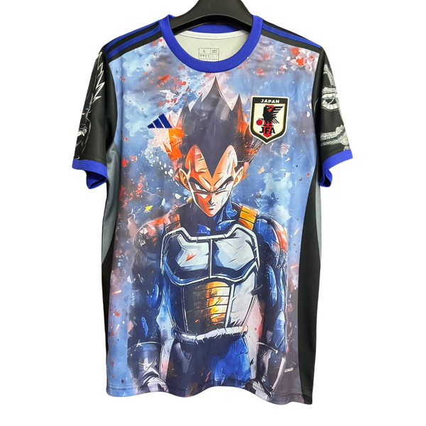 Camisa Japão Edição Vegeta Dragon Ball - Torcedor 24/25 Adidas
