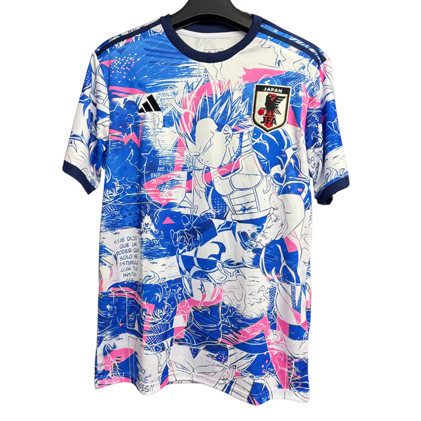 Camisa Japão Edição Vegeta Dragon Ball - Torcedor 24/25 Adidas