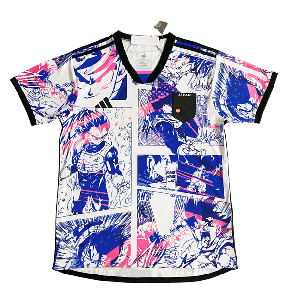 Camisa Japão Edição Vegeta Dragon Ball - Torcedor 24/25 Adidas