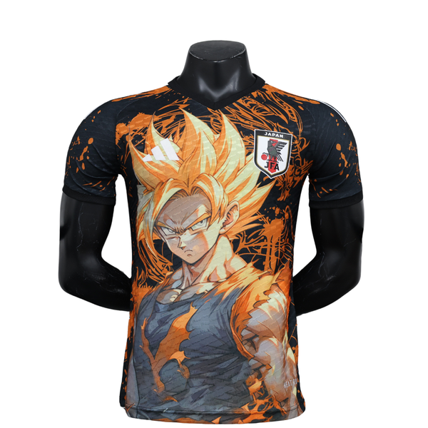 Camisa do Japão Edição Especial Son Goku Saiyajin 2025 - Versão Jogador Adidas