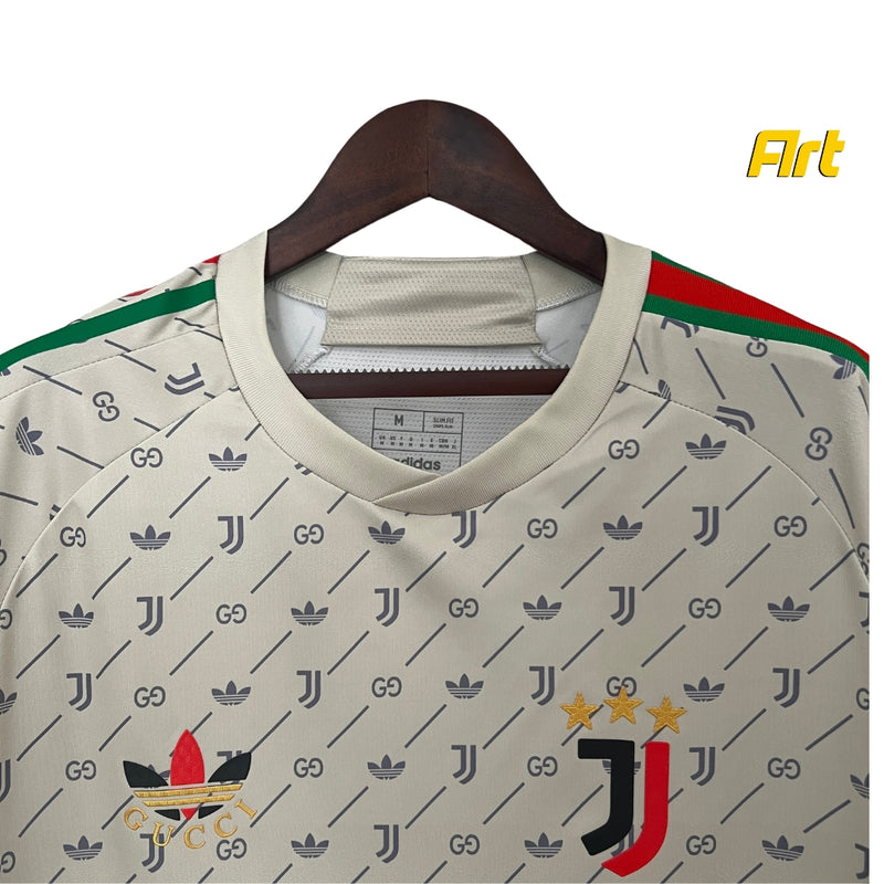 Camisa Juventus Concept 24/25 Versão Torcedor Gucci Adidas