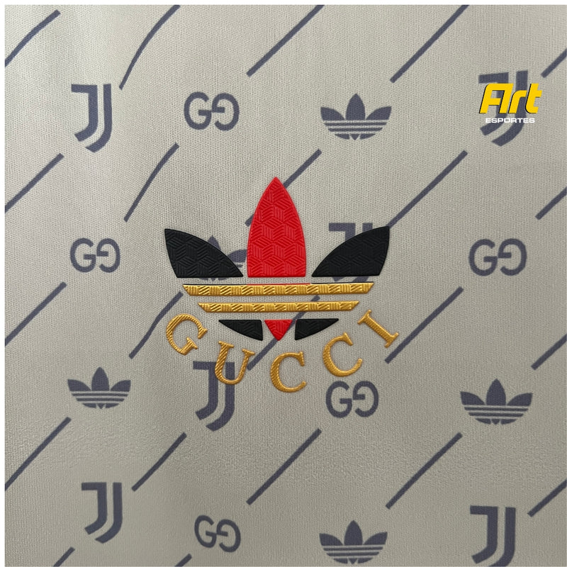 Camisa Juventus Concept 24/25 Versão Torcedor Gucci Adidas