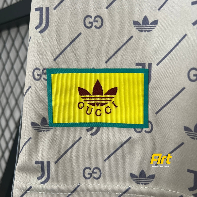 Camisa Juventus Concept 24/25 Versão Torcedor Gucci Adidas