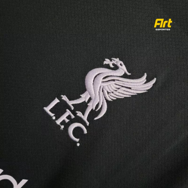 Camisa Liverpool II Away 24/25 Torcedor Nike Masculino - Preto