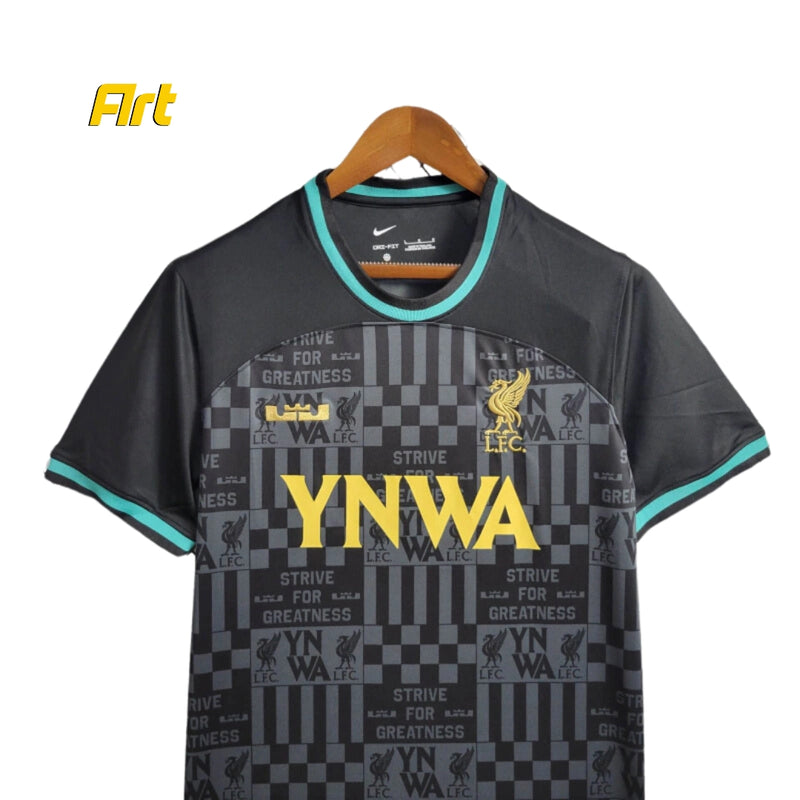 Camisa Liverpool 24/25 Collab Lebron James - Versão Torcedor