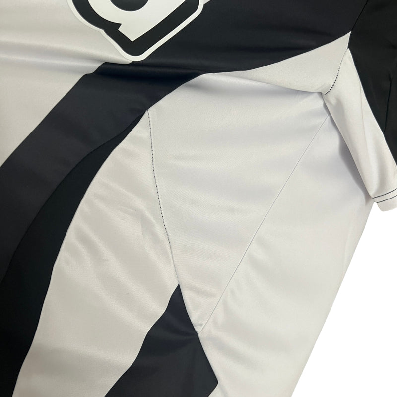 Camisa Newcastle United I 24-25 - Versão Torcedor Preto e Branco