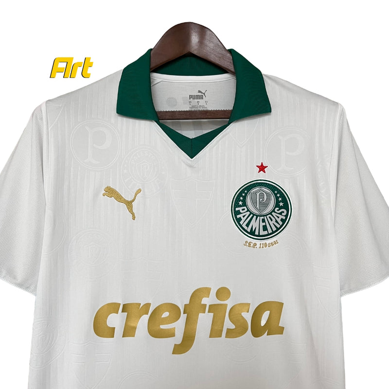 Camisa Palmeiras II Away Masculina 24/25 - Versão Torcedor Branco