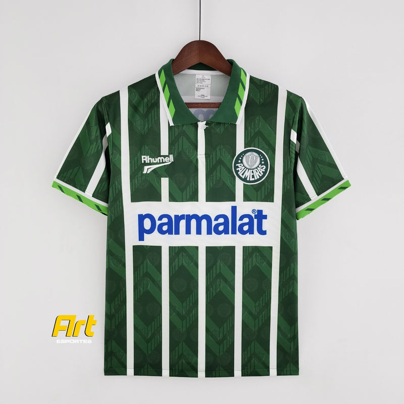 Camisa Palmeiras Retrô Home 1996 - Rhumell Verde