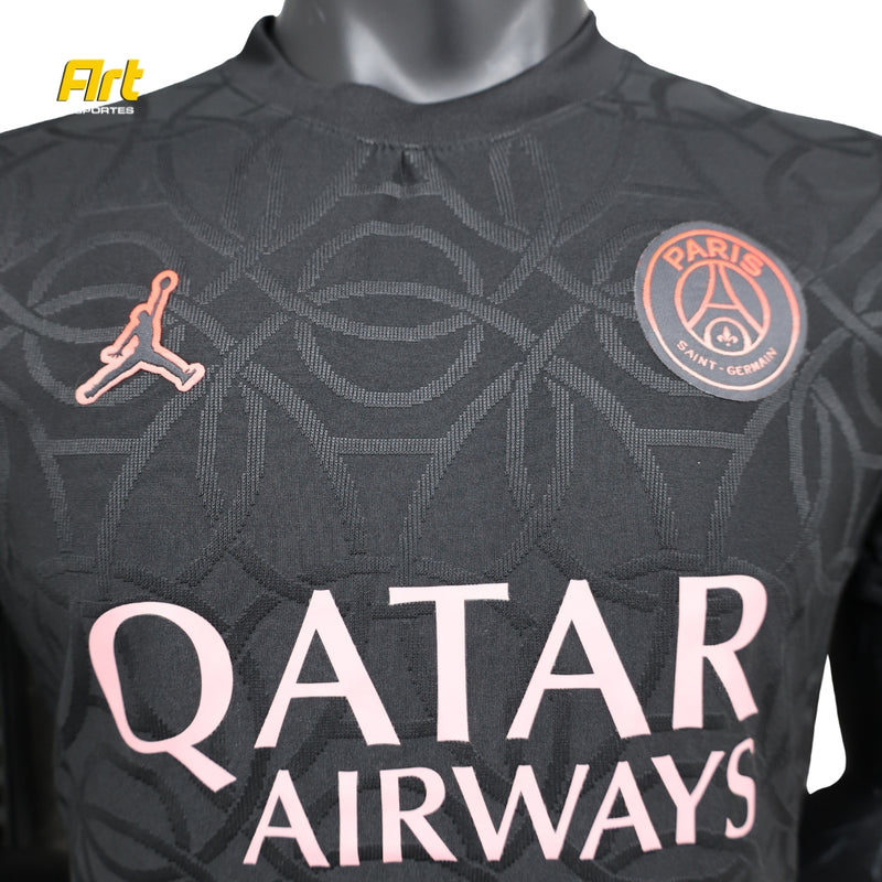 Camisa Paris Saint-Germain PSG Concept 24/25 - Versão Jogador Preto