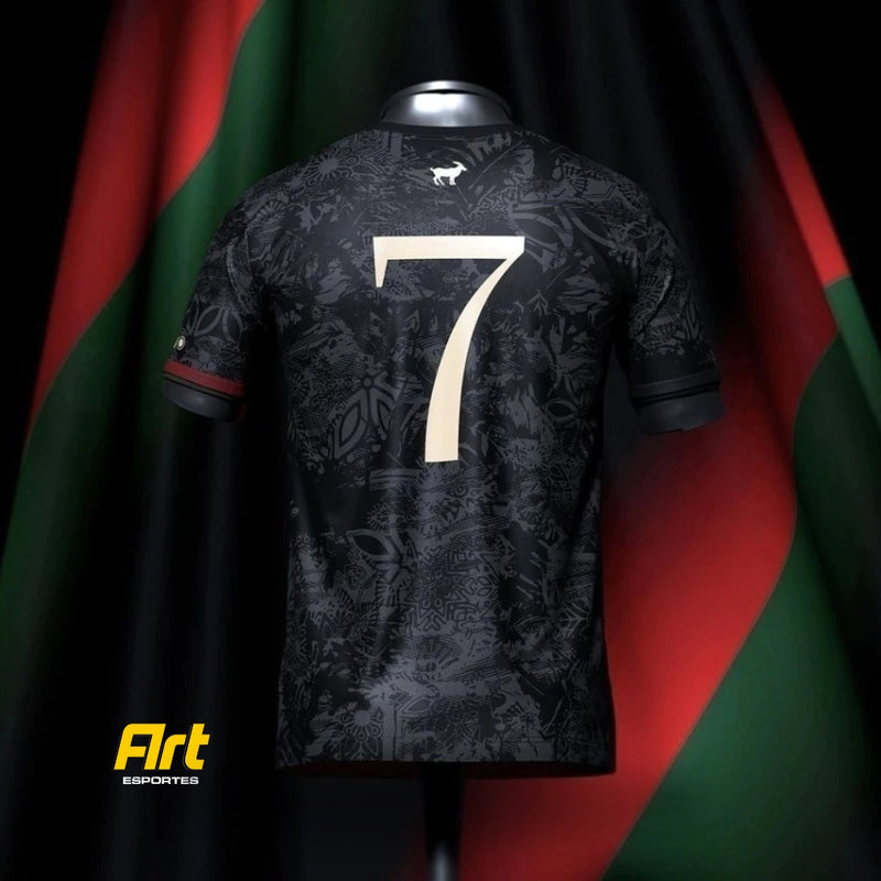 Camisa The Siu Cristiano Ronaldo 7 23/24 - Torcedor Preto