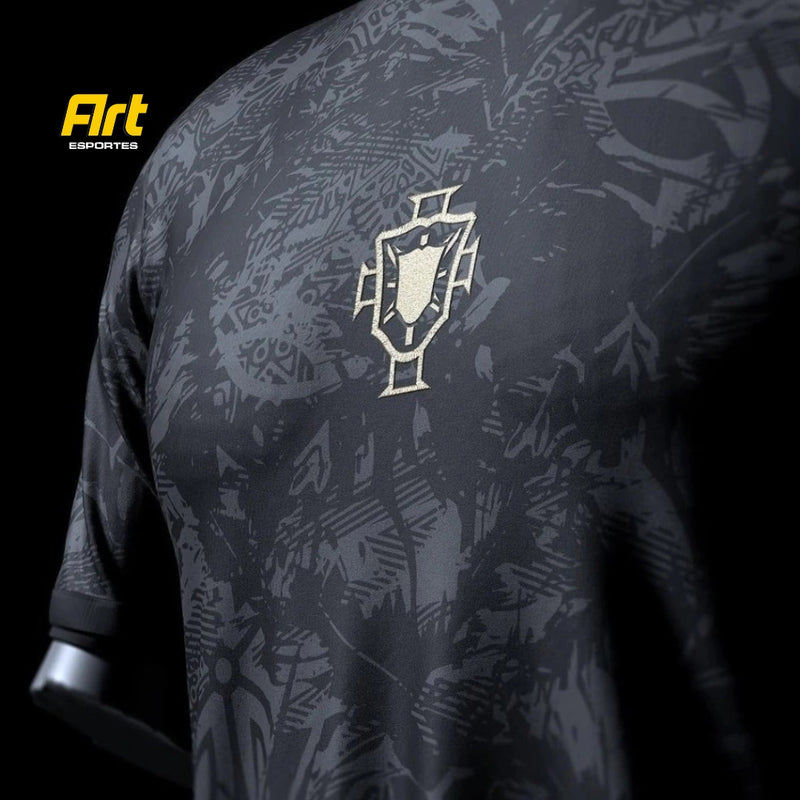 Camisa The Siu Cristiano Ronaldo 7 23/24 - Torcedor Preto