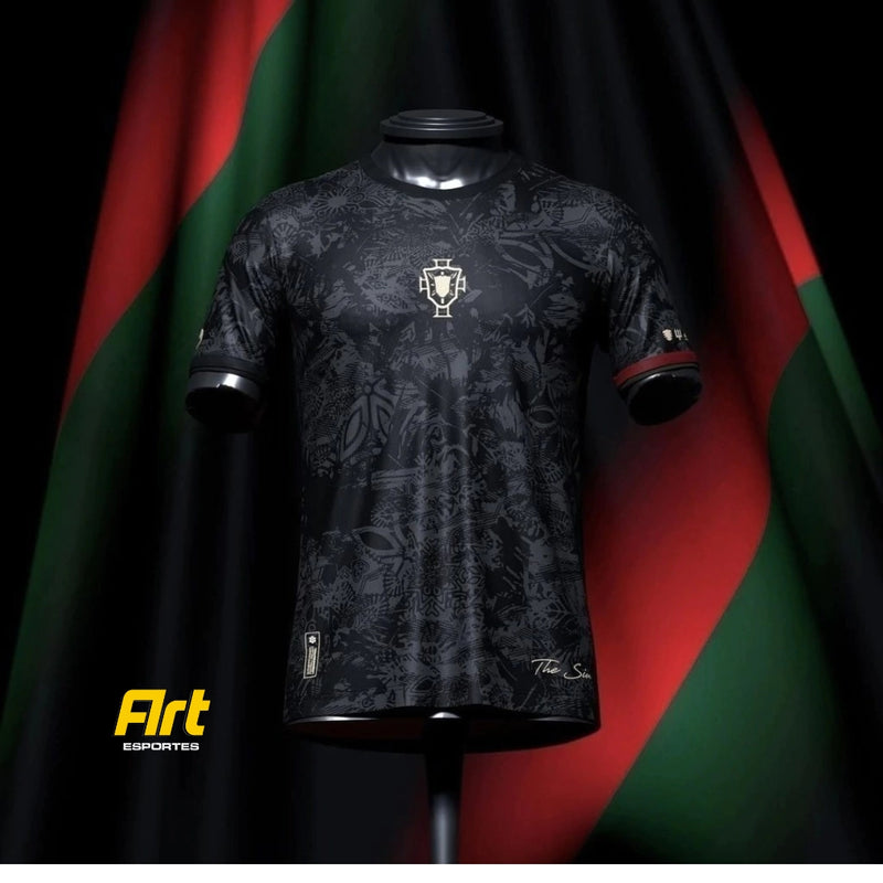 Camisa The Siu Cristiano Ronaldo 7 23/24 - Torcedor Preto