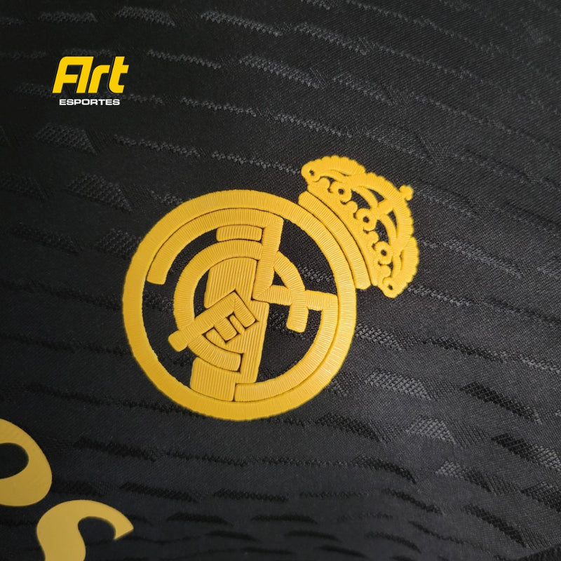 Camisa Real Madrid III Third 23/24 - Versão Jogador Preto