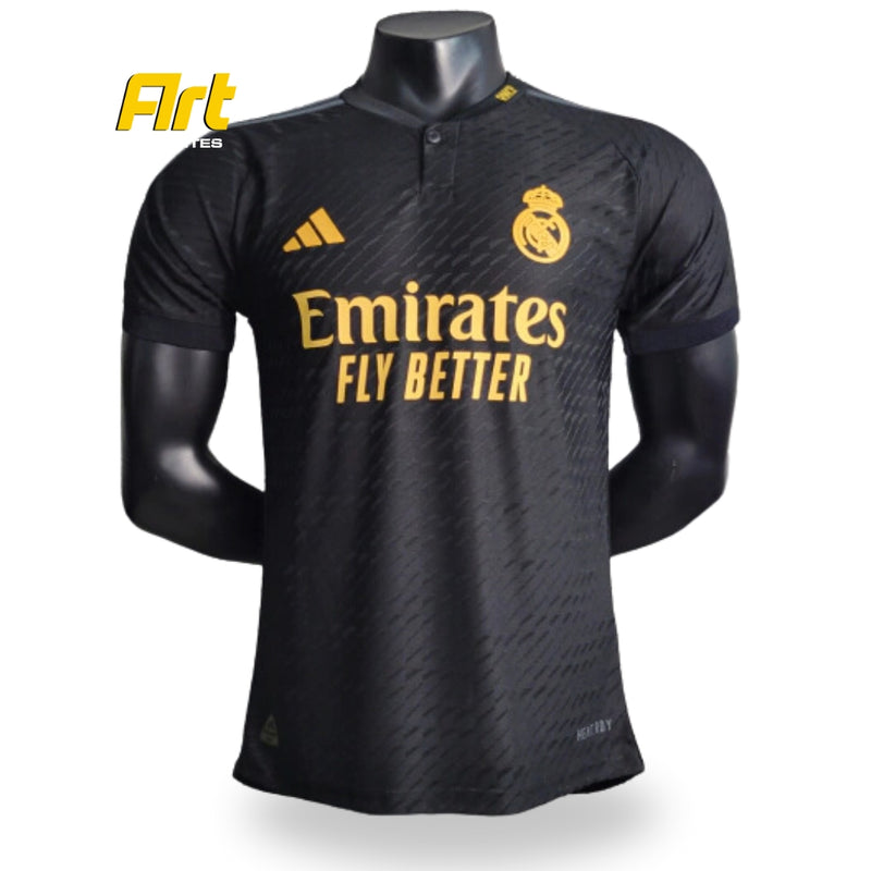 Camisa Real Madrid III Third 23/24 - Versão Jogador Preto