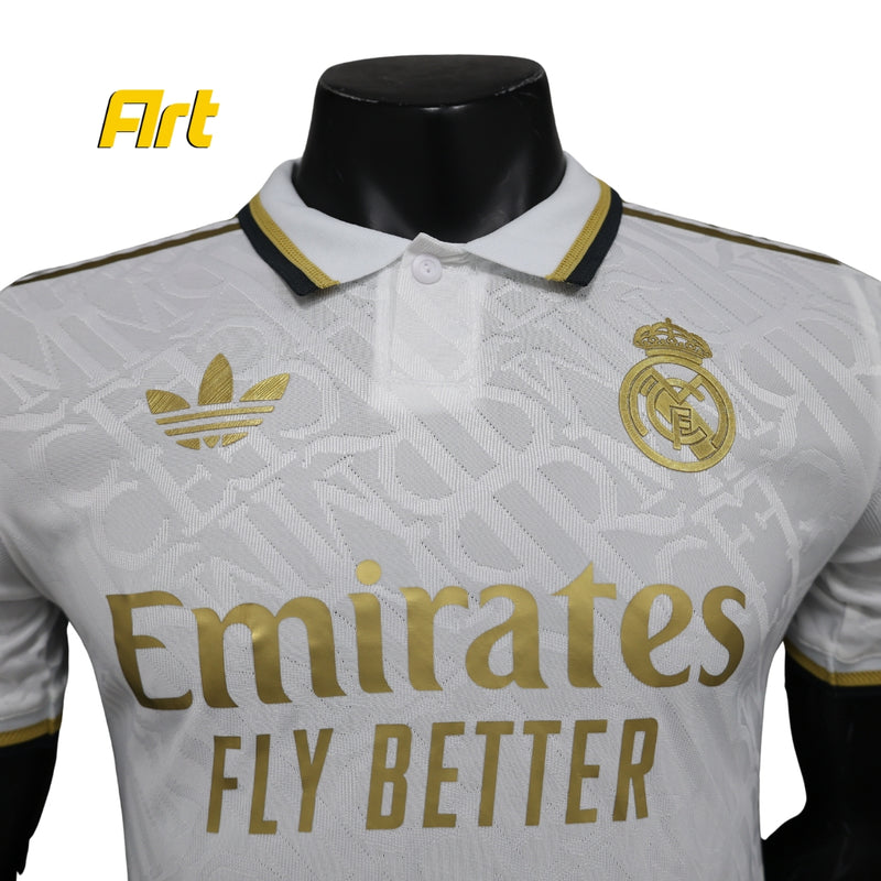 Camisa Real Madrid 24/25 Concept - Versão Jogador Branco