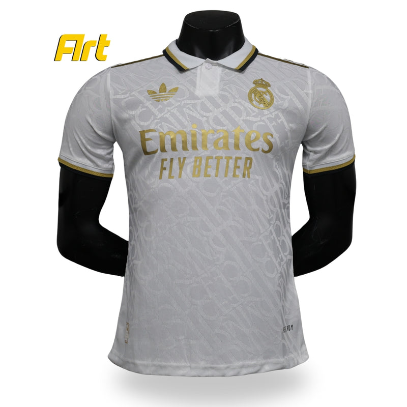 Camisa Real Madrid 24/25 Concept - Versão Jogador Branco