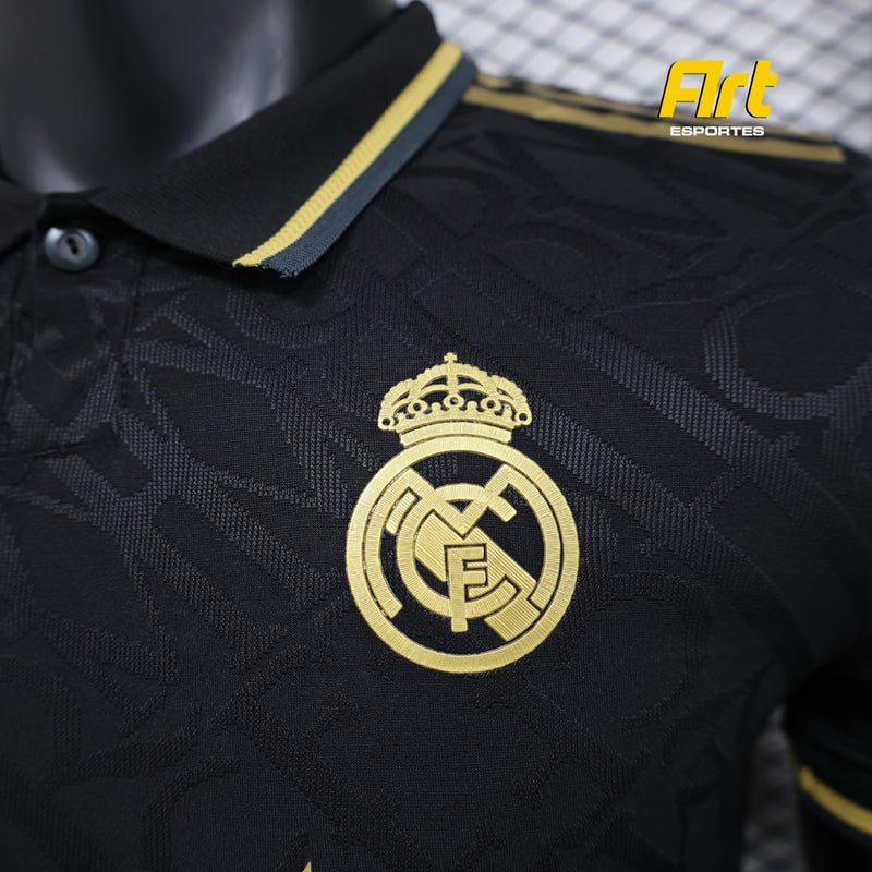 Camisa Real Madrid 24/25 Concept - Versão Jogador Preto