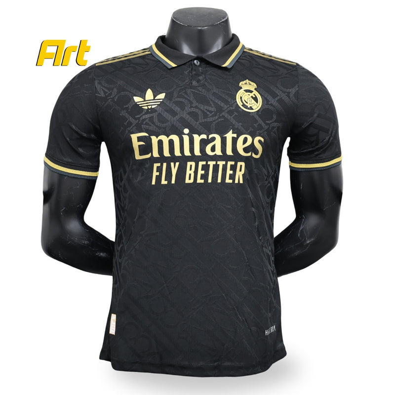 Camisa Real Madrid 24/25 Concept - Versão Jogador Preto