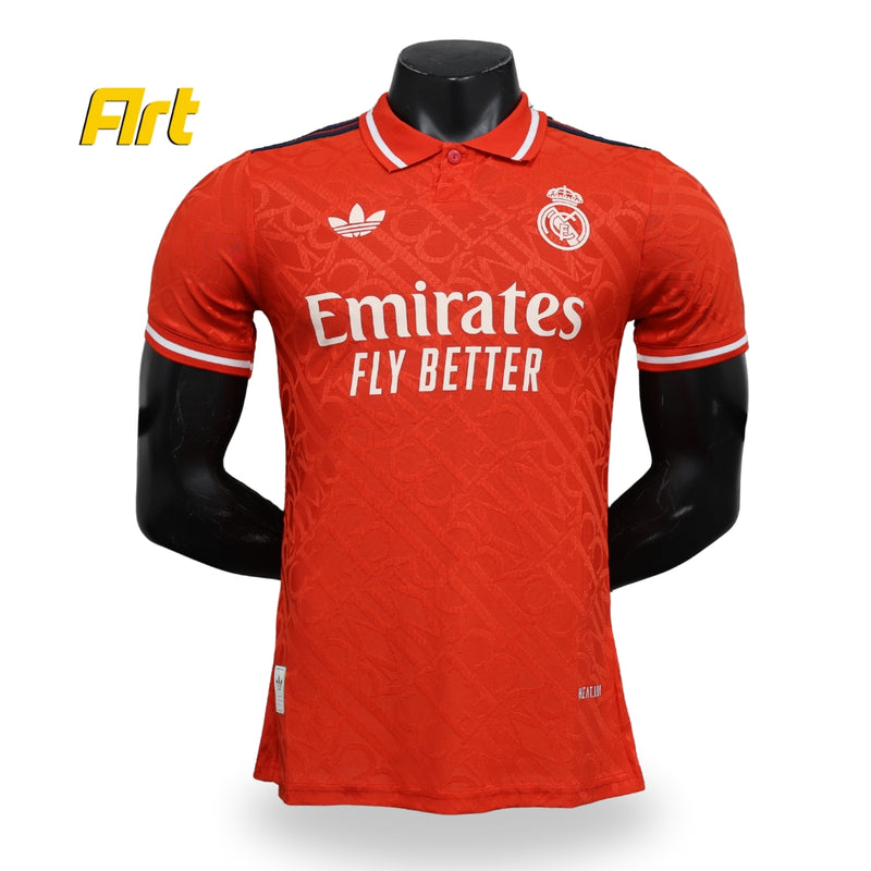 Camisa Real Madrid 24/25 Concept - Versão Jogador Vermelho