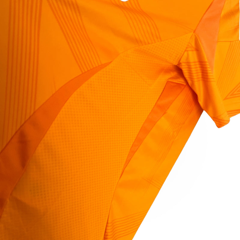 Camisa Real Madrid II  24/25 Adidas Versão Torcedor - Laranja e Preto