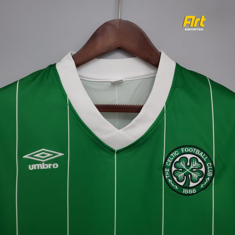 Camisa Celtic I Home Retrô 1984/86 - Umbro Verde