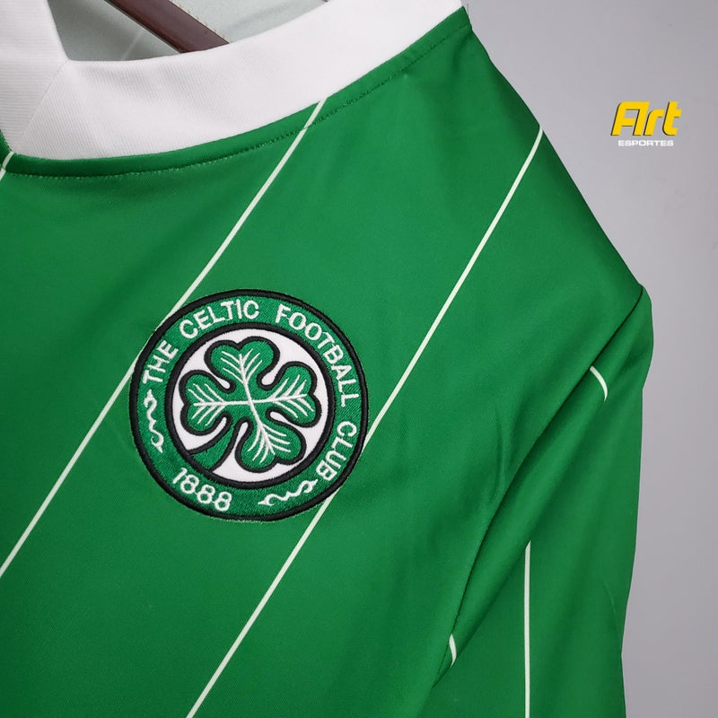 Camisa Celtic I Home Retrô 1984/86 - Umbro Verde