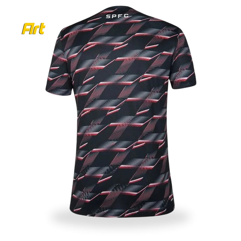 Camisa do São Paulo Pré Jogo 24/25 - Preto