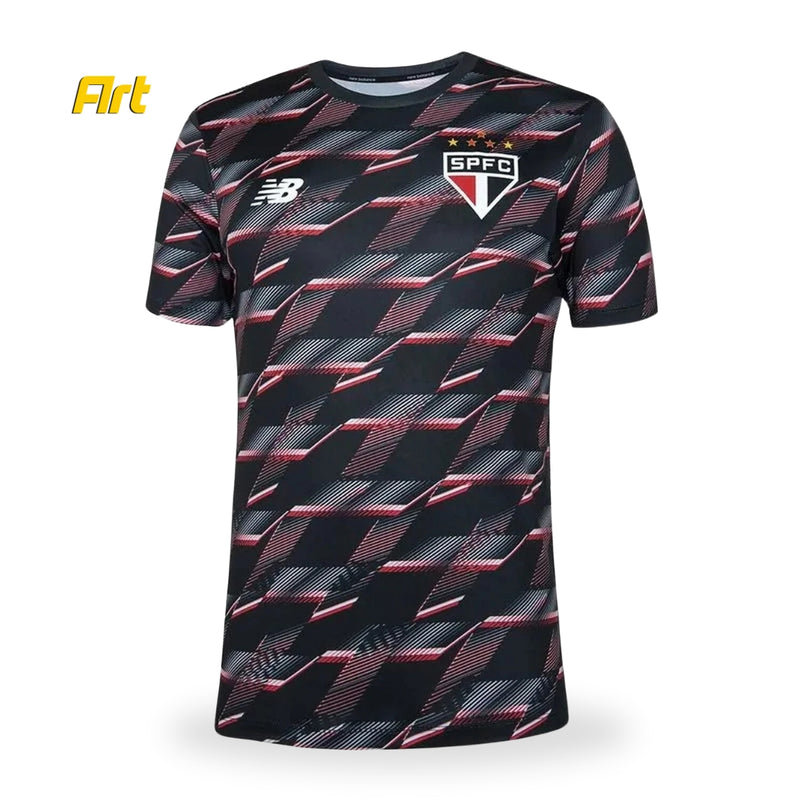 Camisa do São Paulo Pré Jogo 24/25 - Preto