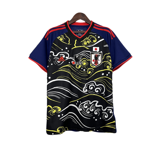 Camisa Japão Edição Especial 24/25 Torcedor Masculina - Azul Preto Vermelho