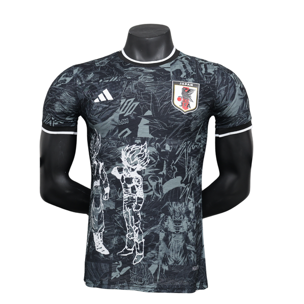 Camisa do Japão Edição Especial Dragon Ball 2025 - Versão Jogador Preta