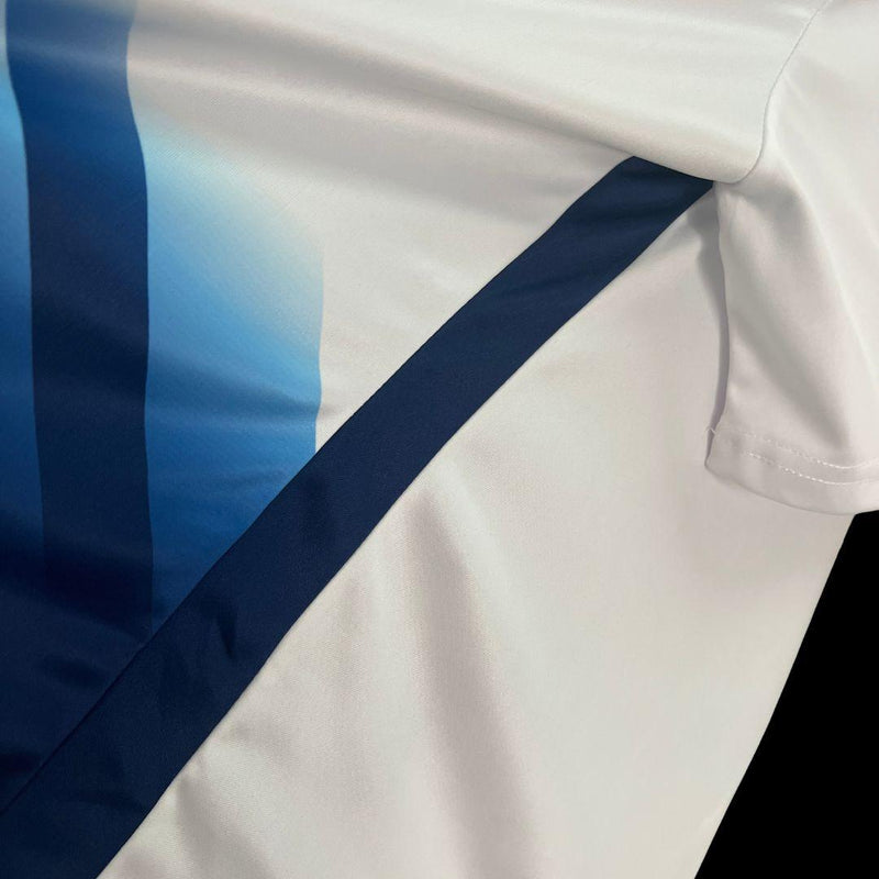 Camisa Tenerife I Home 24/25 - Versão Torcedor Branco, Azul - Hummel