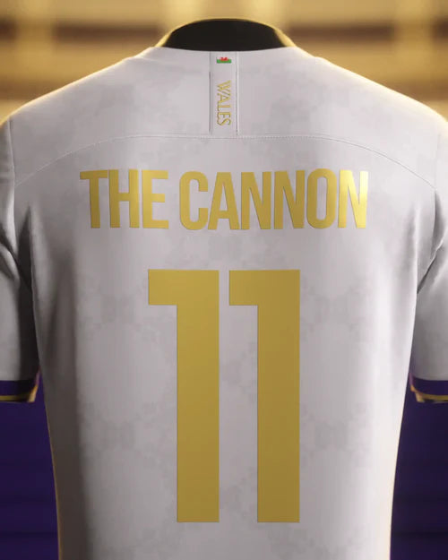 Camisa The Cannon Bale Madrid 24/25 - ''Legends Of Madrid'' Masculino Torcedor Branco