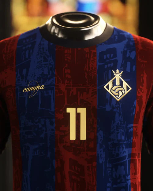 Camisa The Prince Neymar Barcelona 24/25 - ''Legends Of Barcelona'' Masculino Torcedor Grená