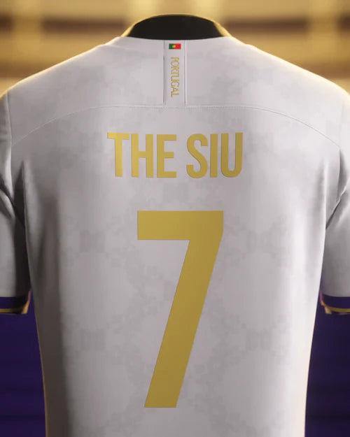 Camisa The Siu CR7 Madrid 24/25 - ''Legends Of Madrid'' Masculino Torcedor Branco