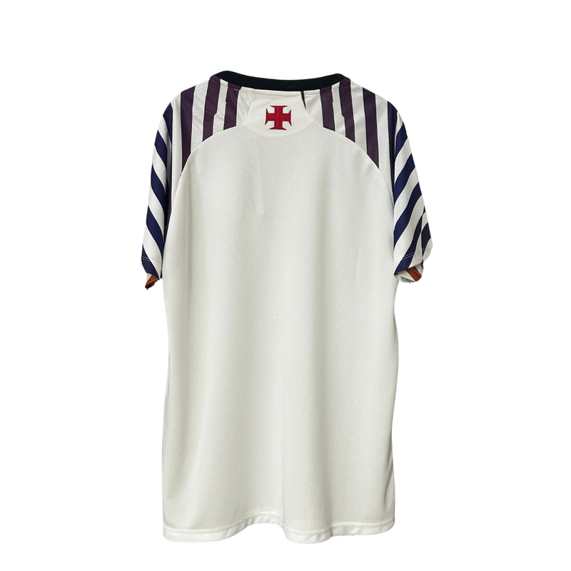 Camisa Vasco da Gama Pré Jogo Masculina Kappa 24/25 - Versão Torcedor Branco