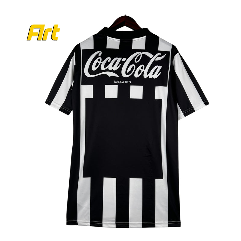 Camisa Botafogo I Home Retrô - 1992 Preto e Branco