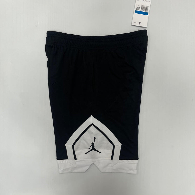 Shorts Esportivo Jordan Preto/Cinza Com Bolso