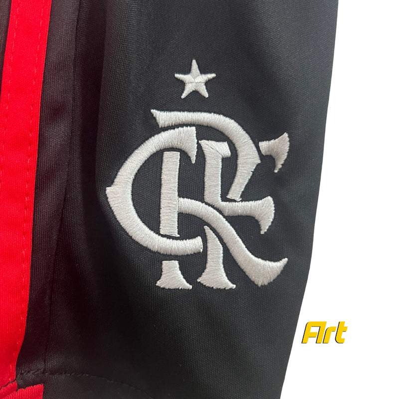 Conjunto Infantil Flamengo II Reserva 24/25 Away Adidas