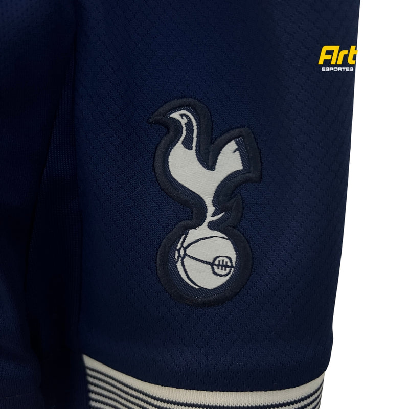 Conjunto Tottenham Infantil Home 24/25 - Branco