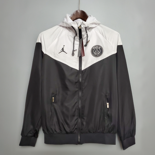 Corta Vento Paris Saint Germain Jordan - Preto Branco
