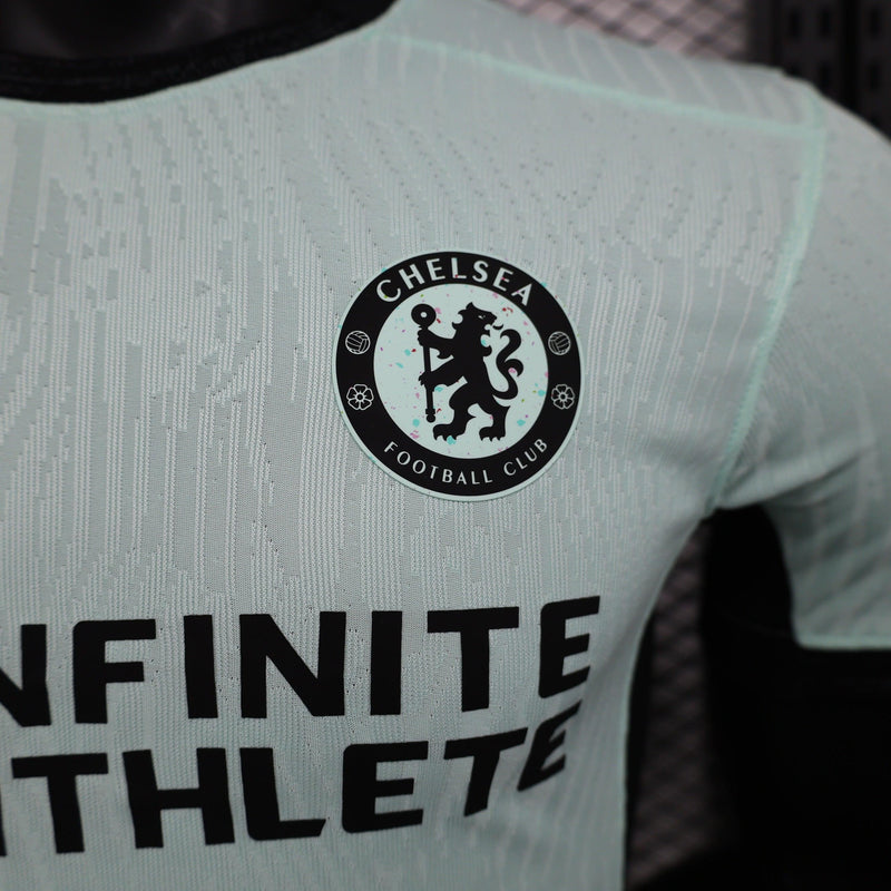 Camisa Chelsea Third Away 2023/24 Azul - Versão Jogador Nike